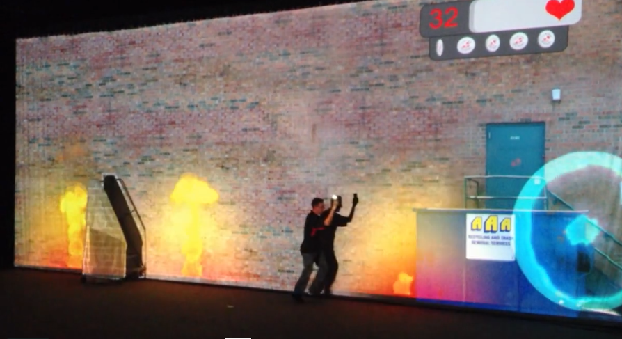 Quince Arcade: Interactive Display with Motion Tracking