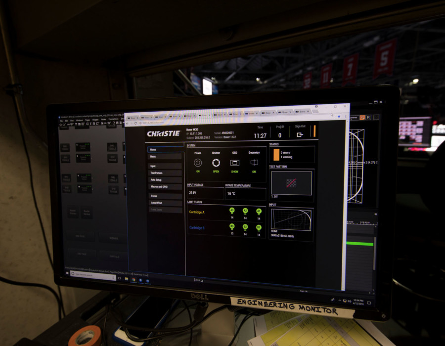 Projection Mapping System Installation