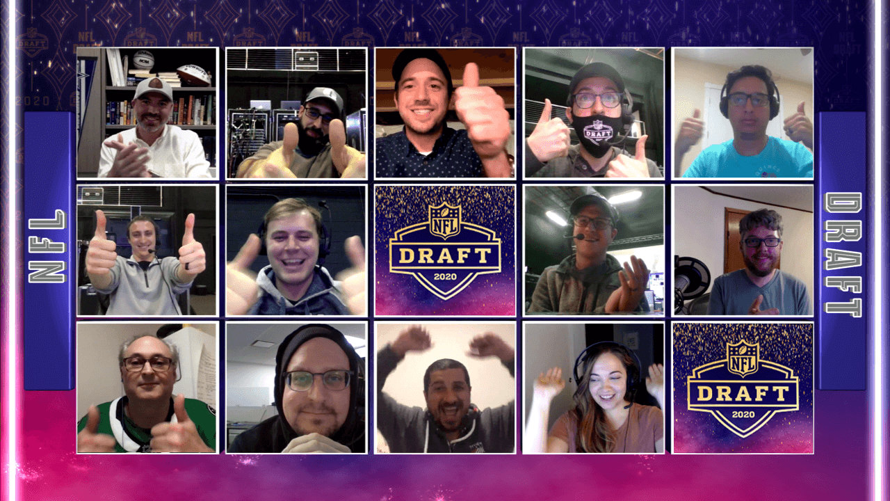NFL Virtual Draft "Inner Circle" Fan Experience Quince Imaging