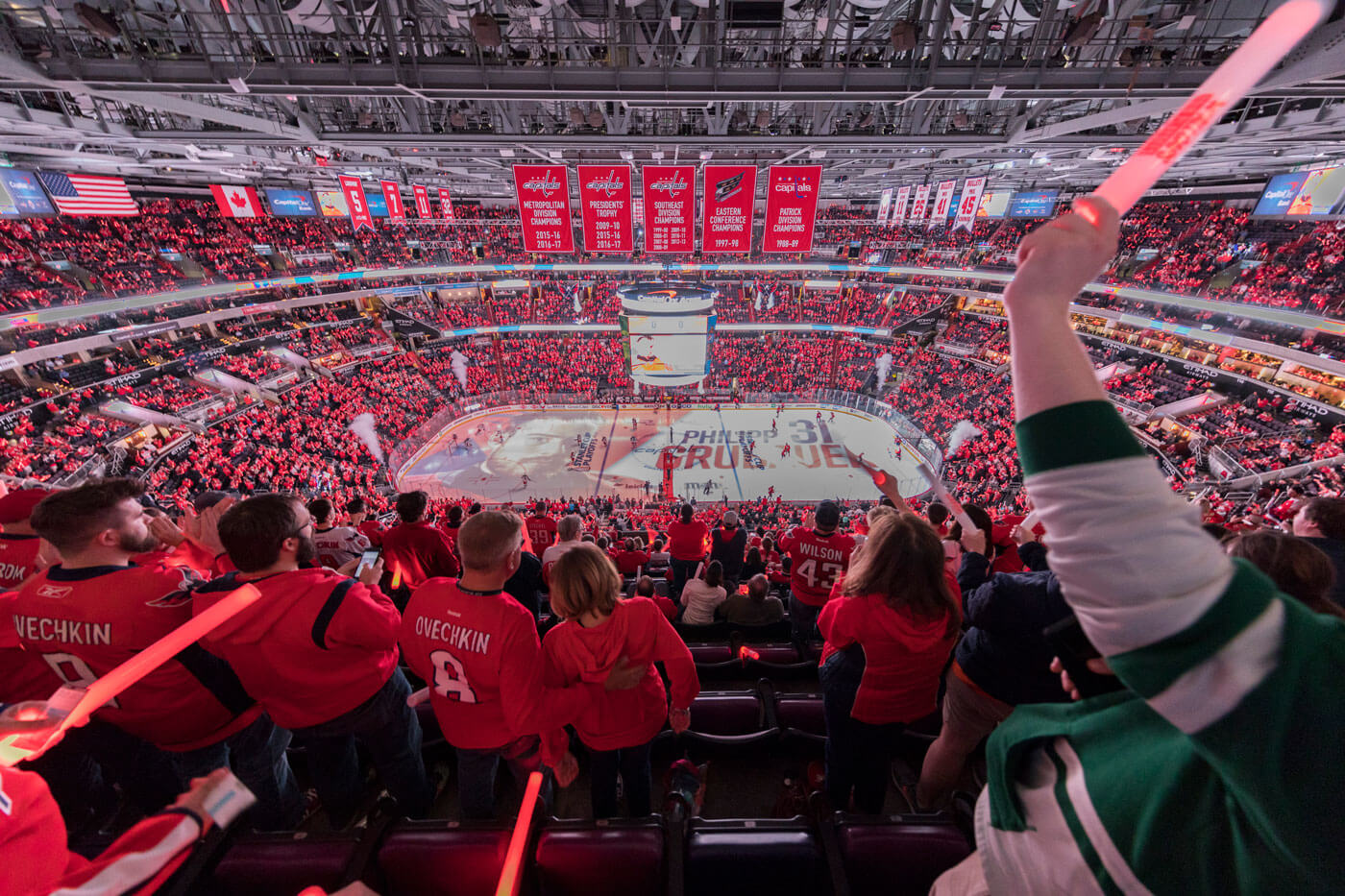 Virginia Tech Night at the Washington Capitals