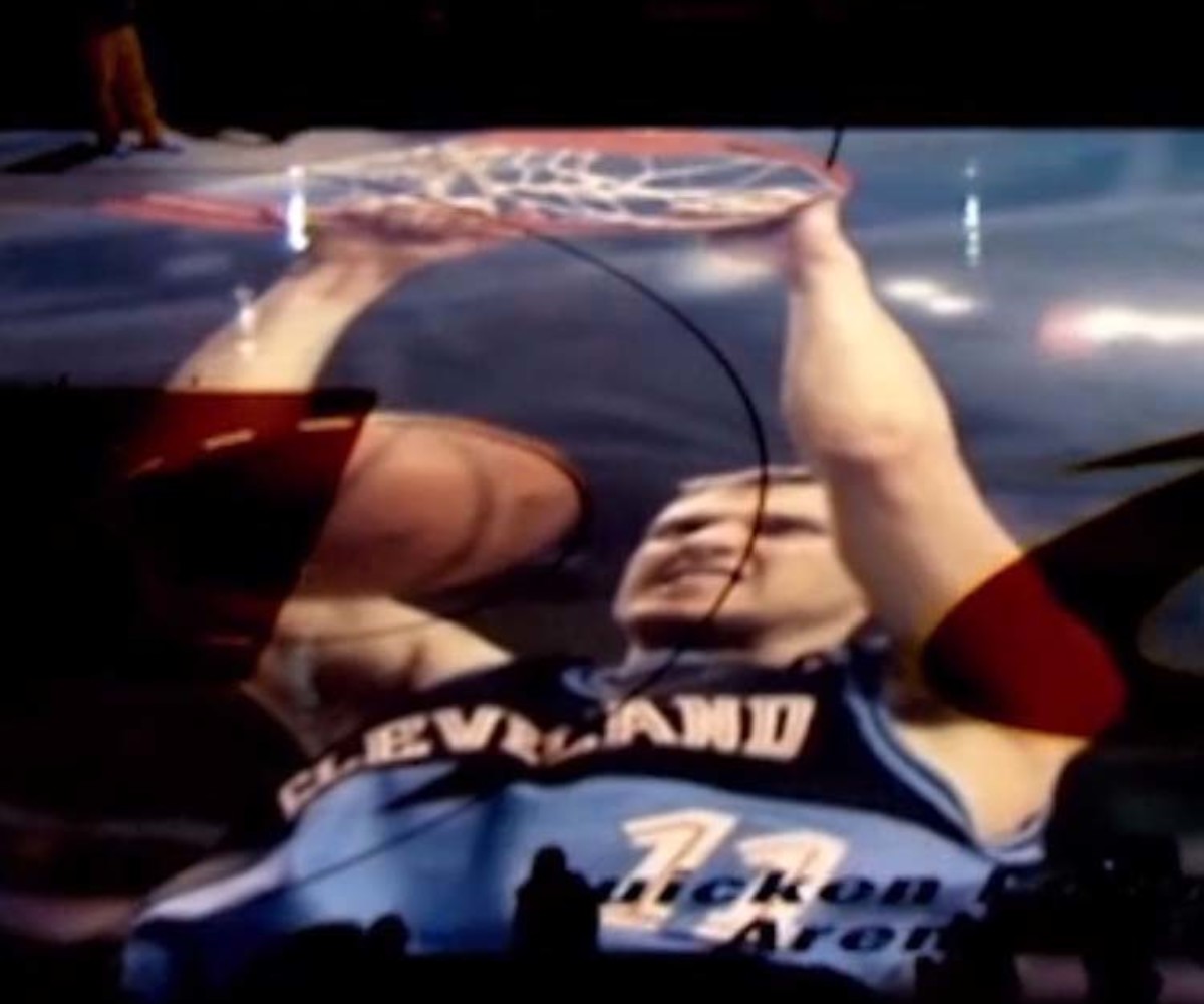 Cleveland Cavaliers Pregame Court Projection tall