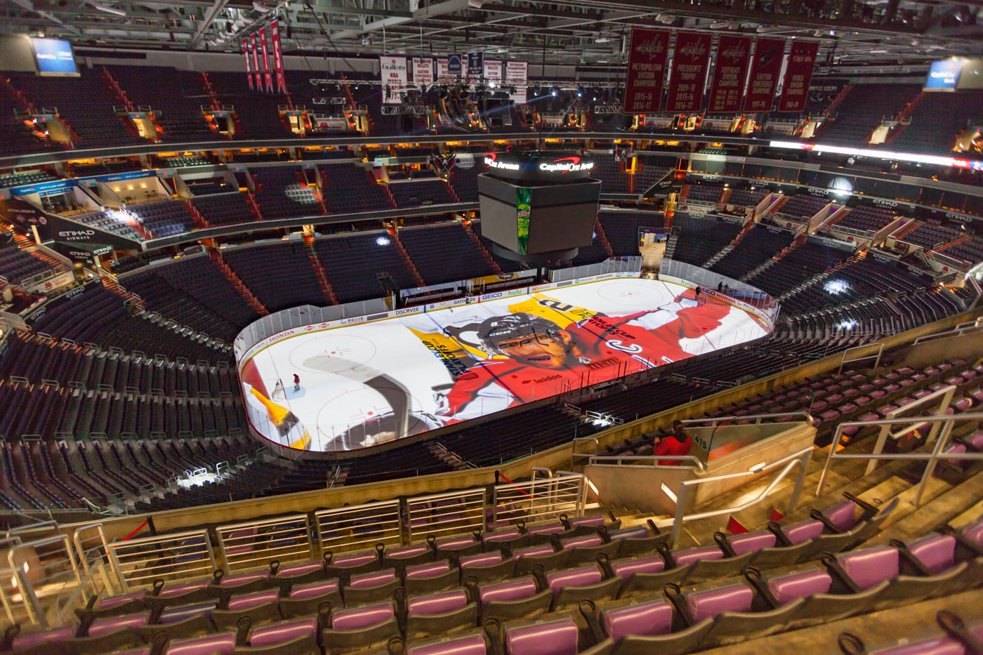 Capital One Arena Installation - Quince Imaging