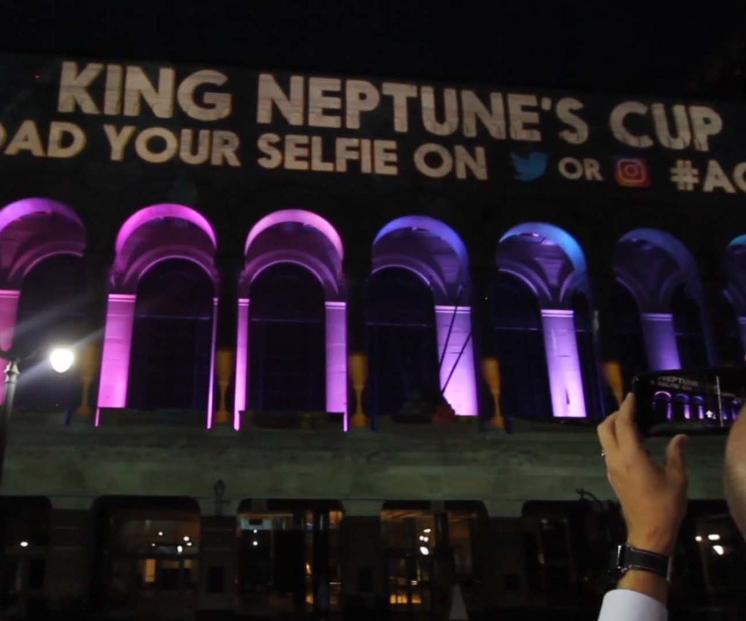 Atlantic City Experience building projection mapping