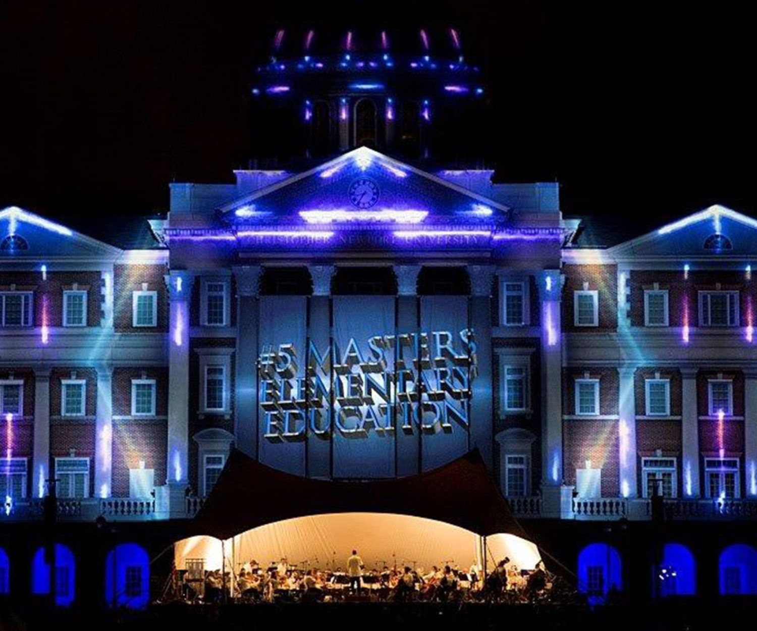 Christopher Newport University 3d image mapping