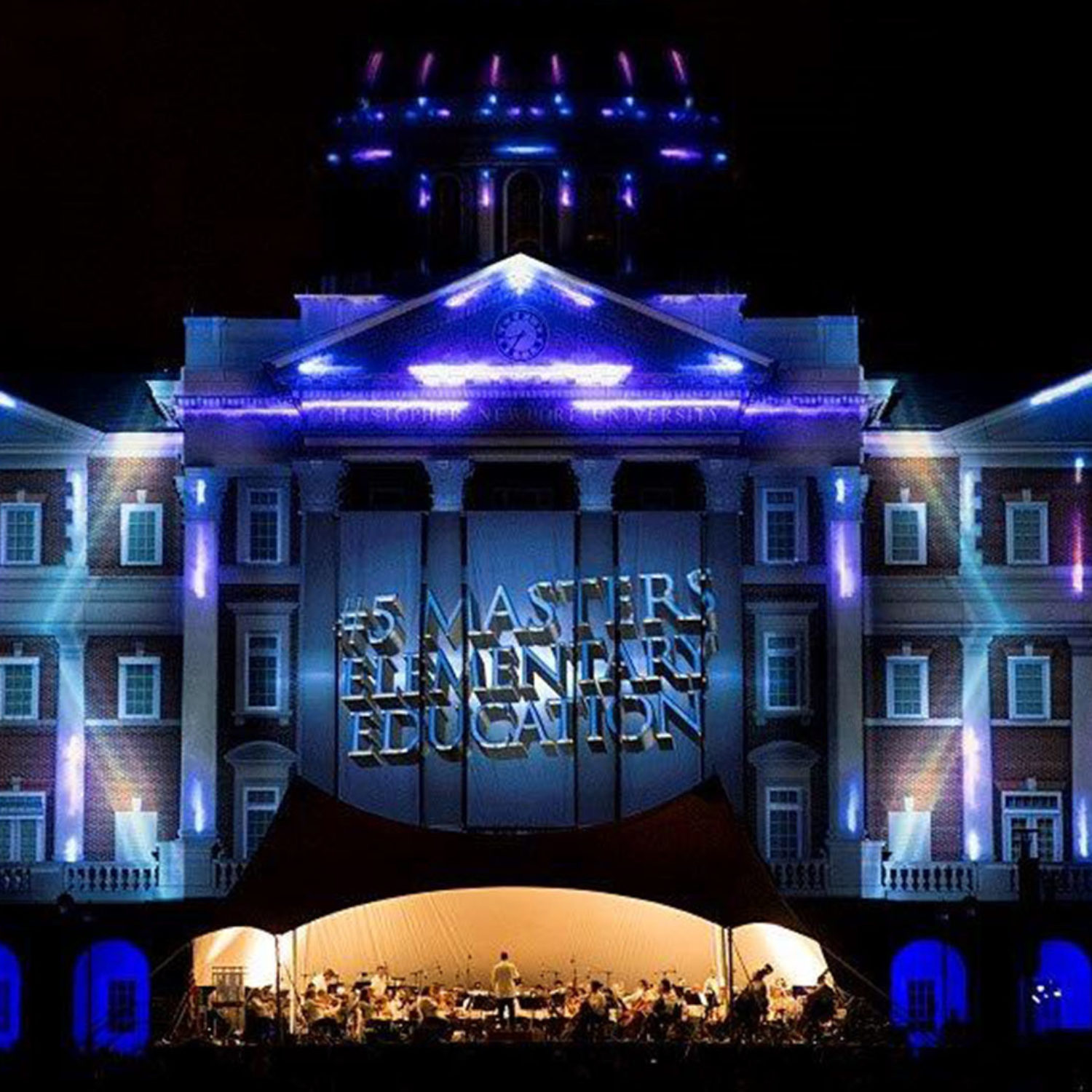 Christopher Newport University 3d image mapping