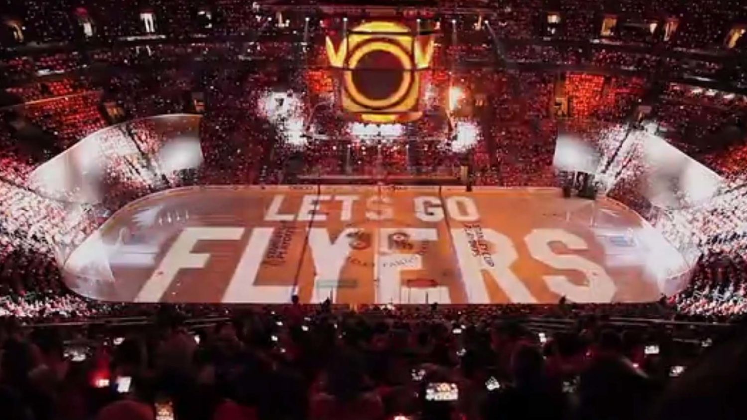 Philadelphia Flyers NHL Projection Mapping Home Opener Philadelphia Flyers NHL Projection Mapping Home Opener
