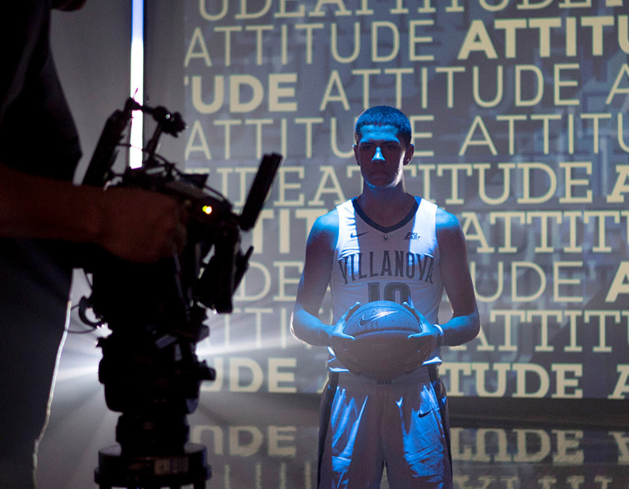 Villanova Video Shoot