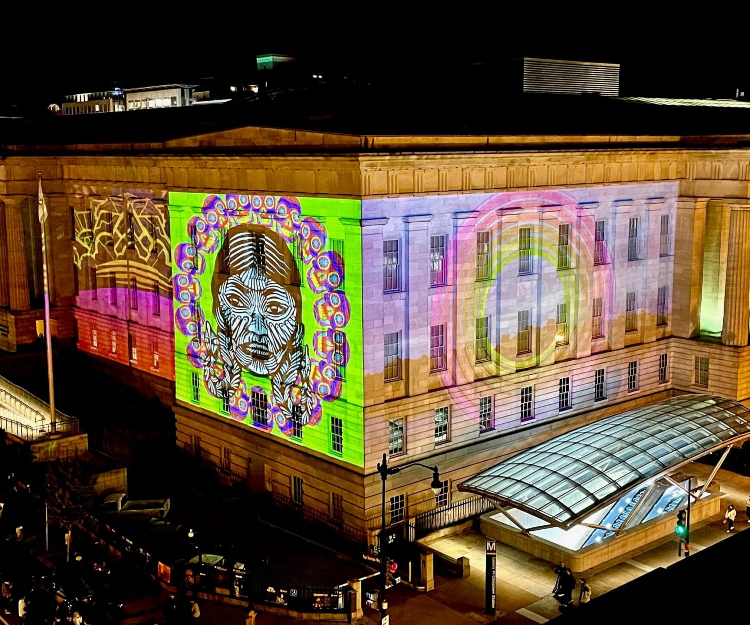 Architectural Building Projection 