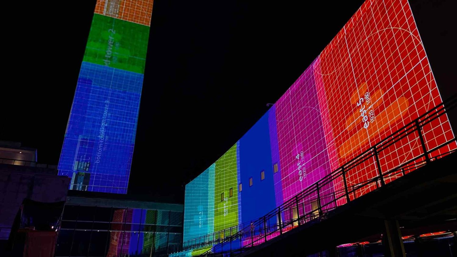 UN Building New York City Projection Mapping FIFA World Cup set up