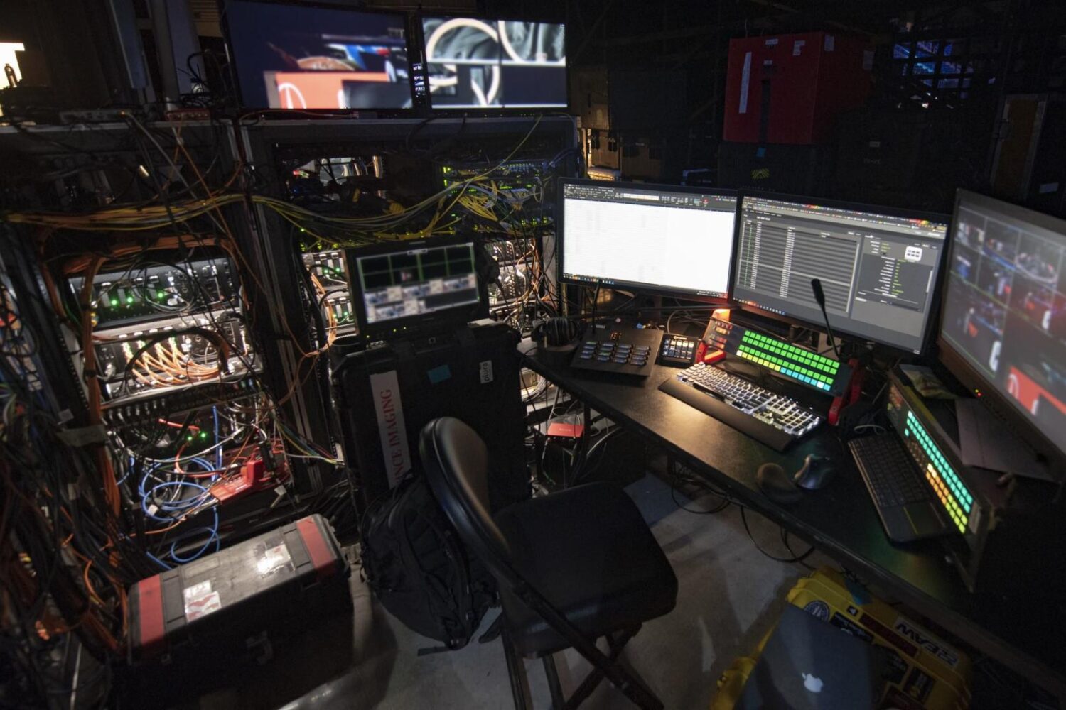 ridel smpte 2110 standard real time rendering set up