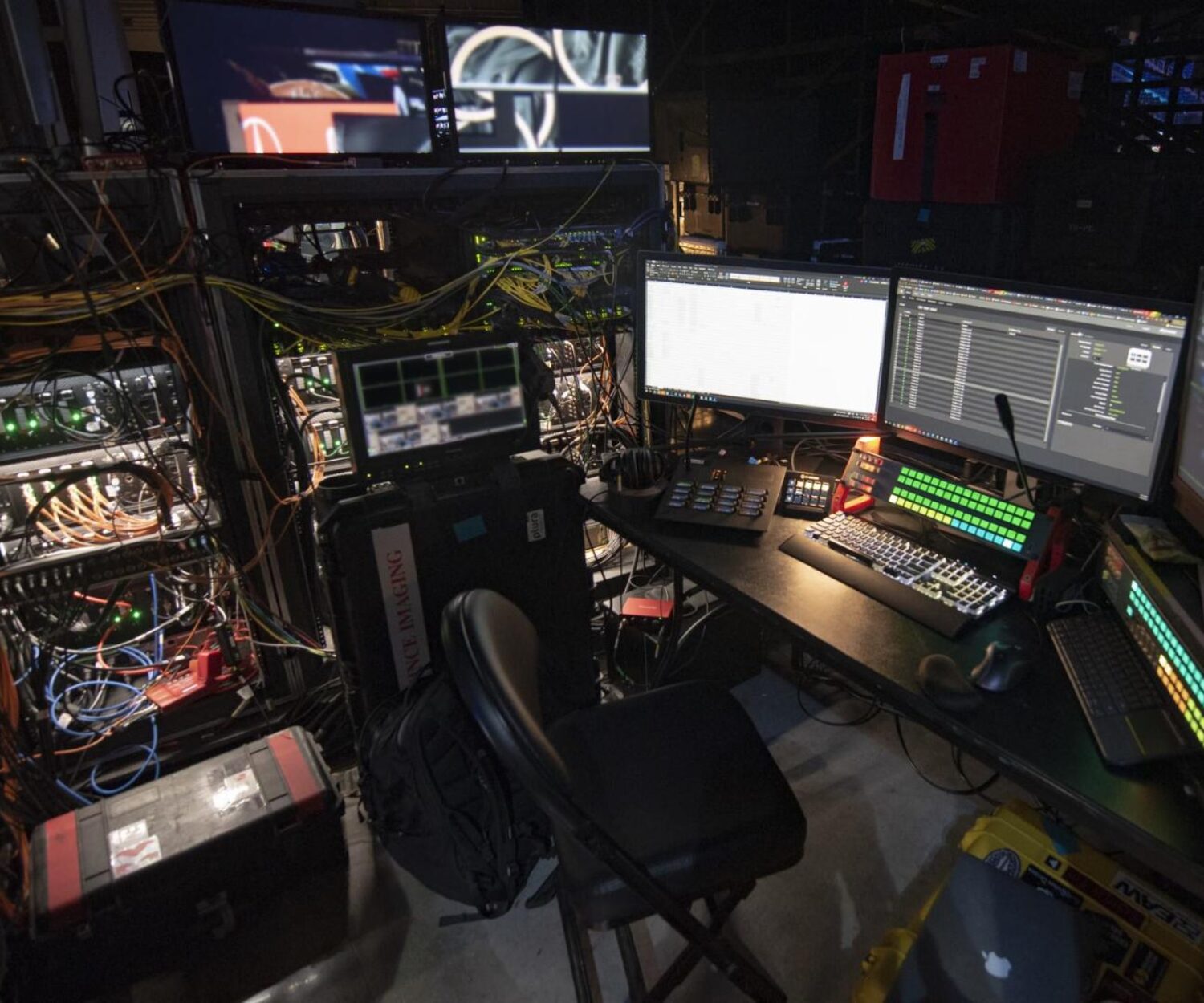 ridel smpte 2110 standard real time rendering set up