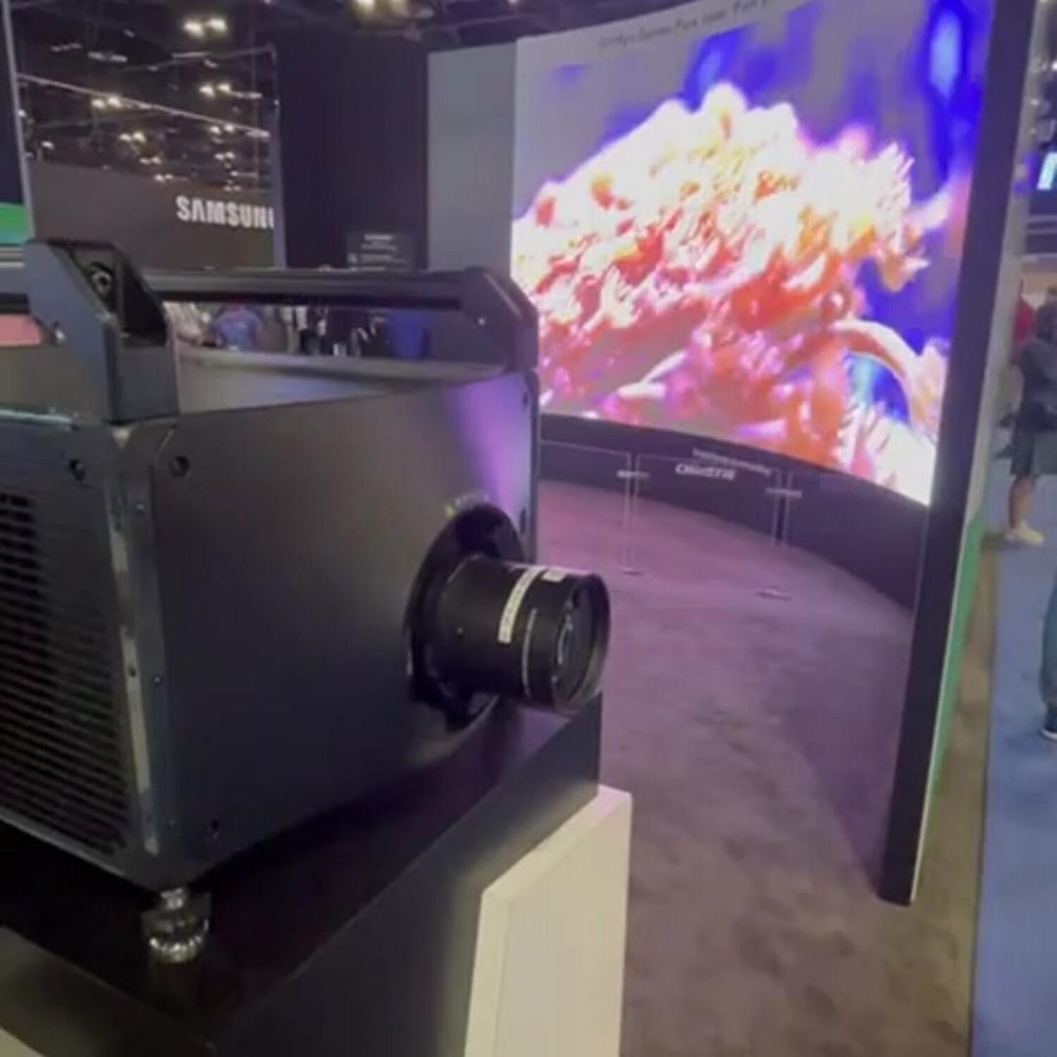 3 RGB Christie Projector