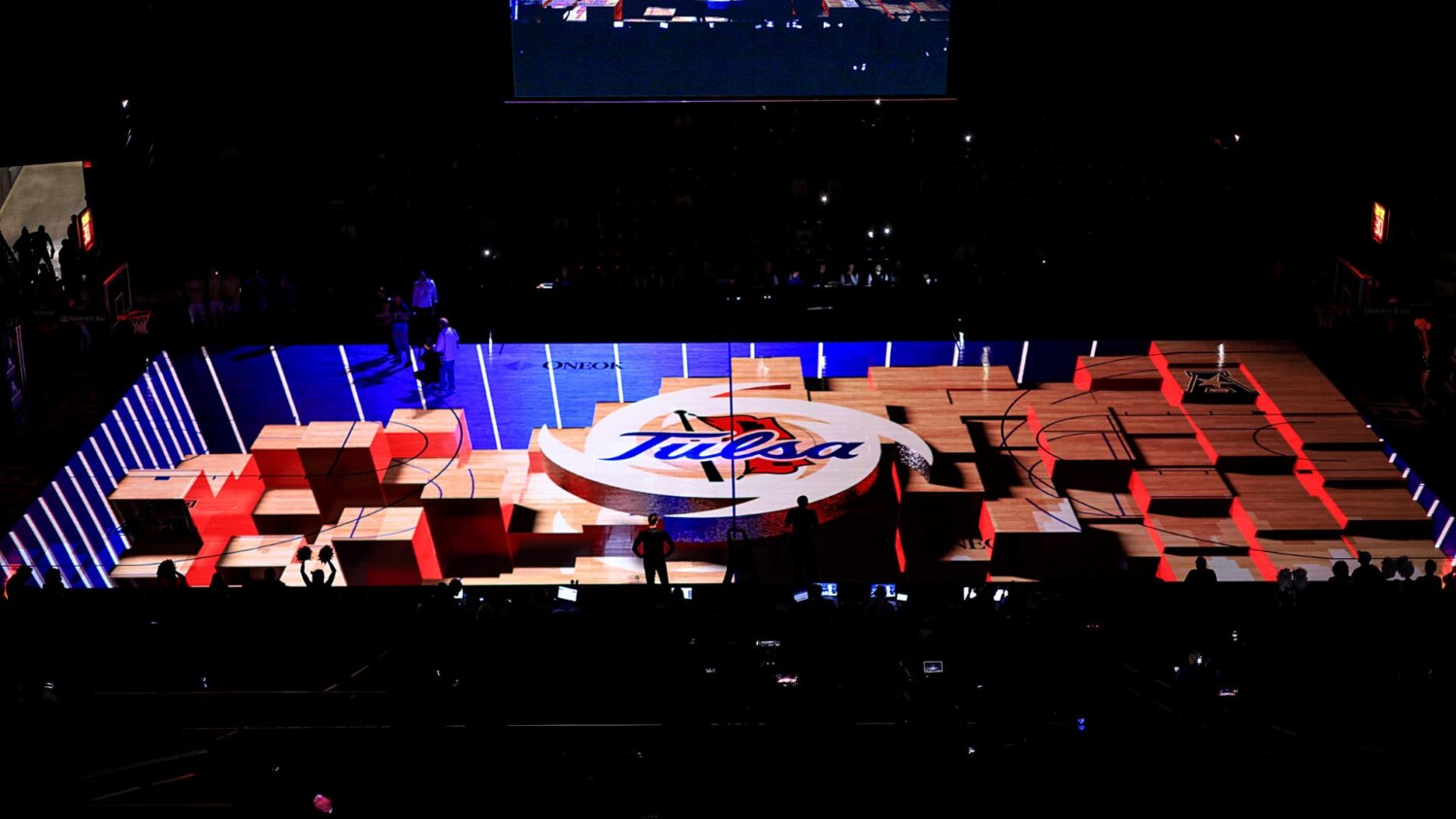 Tulsa University Projection Mapping