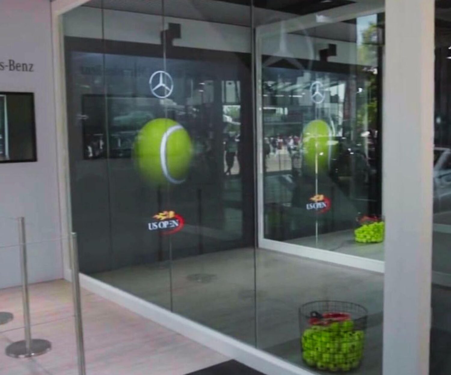 US Open Mercedes Benz Game Activation