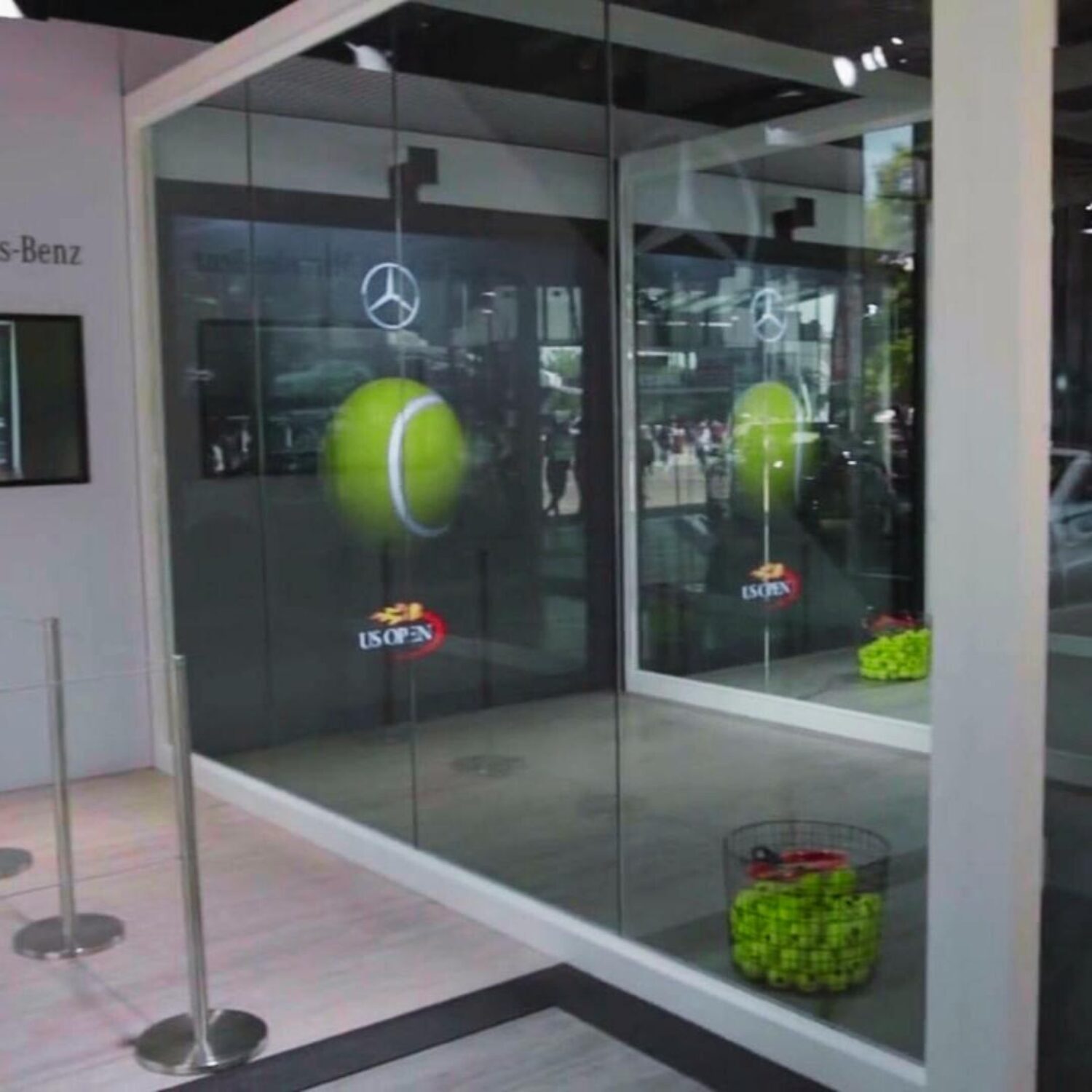 US Open Mercedes Benz Game Activation