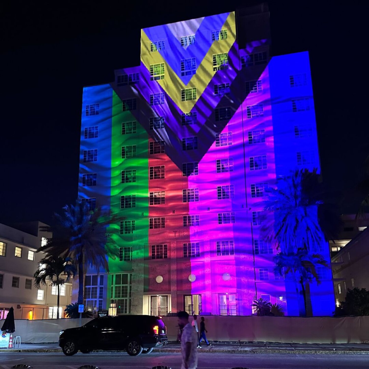 MMF Miami Beach Pride Concert Projection Mapping