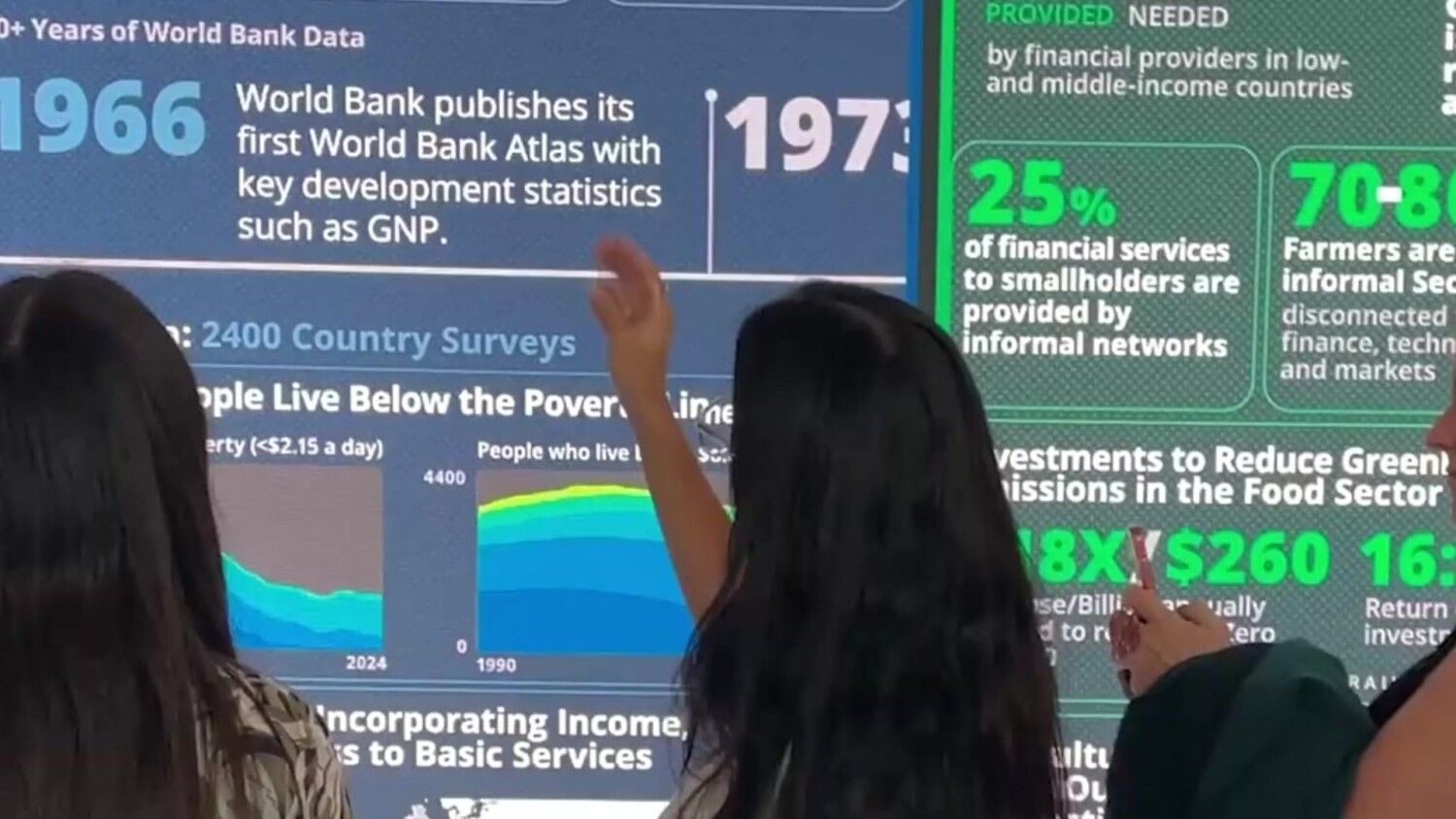 world bank group immersive LED display