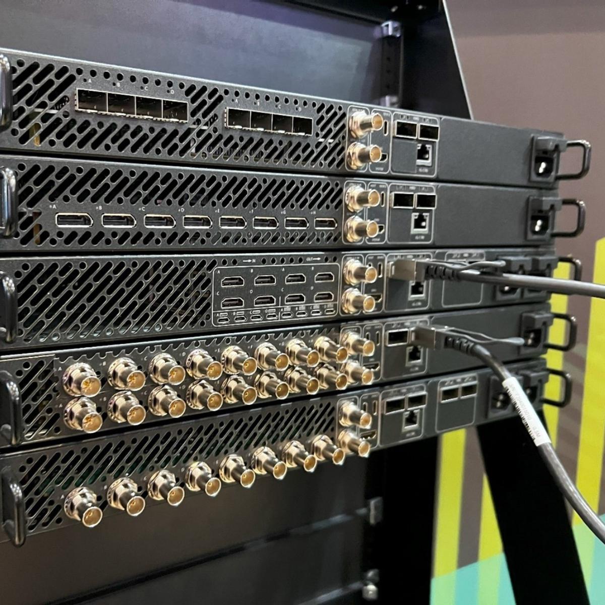 Christie Digital networked Spyder gear