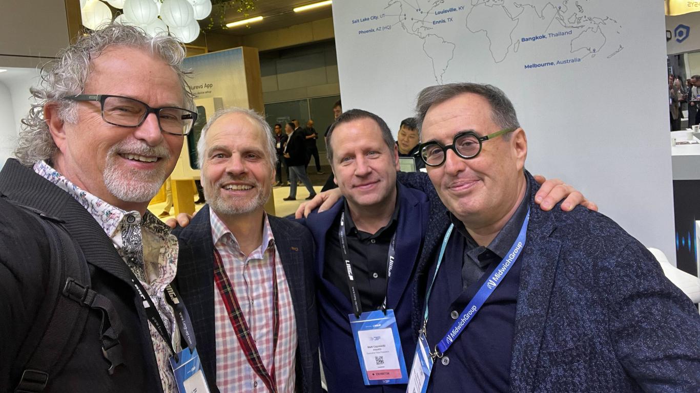 Larry Howard and friends at ISE Barcelona 2025