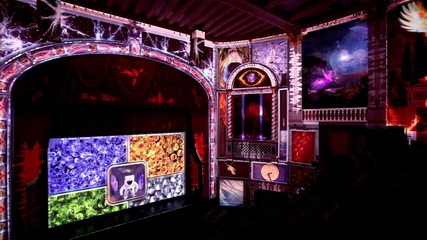 Historic Carolina Theatre reopens immersive av 360 projection mapping 2025 screens