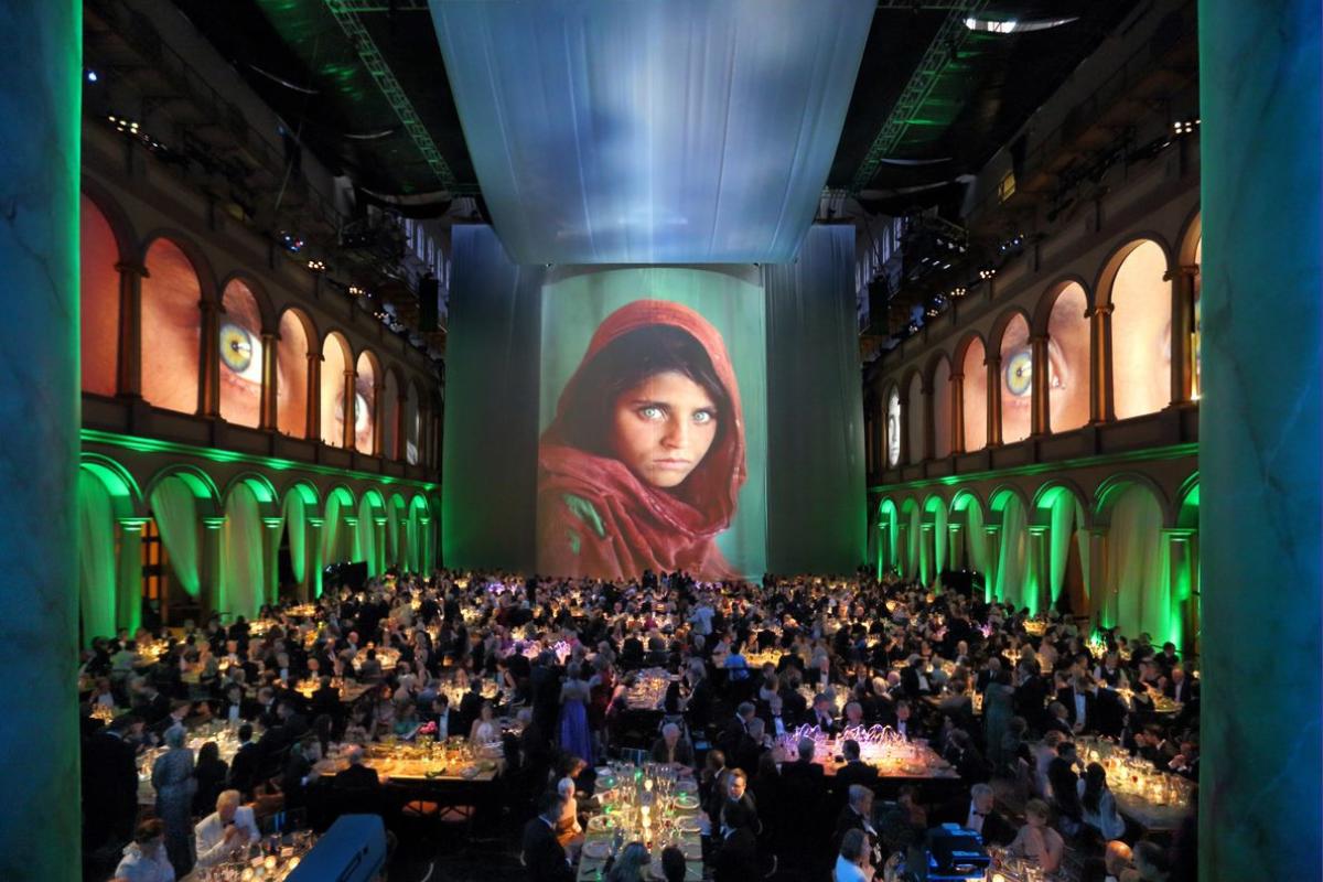 projection mapping on walls of building washington dc