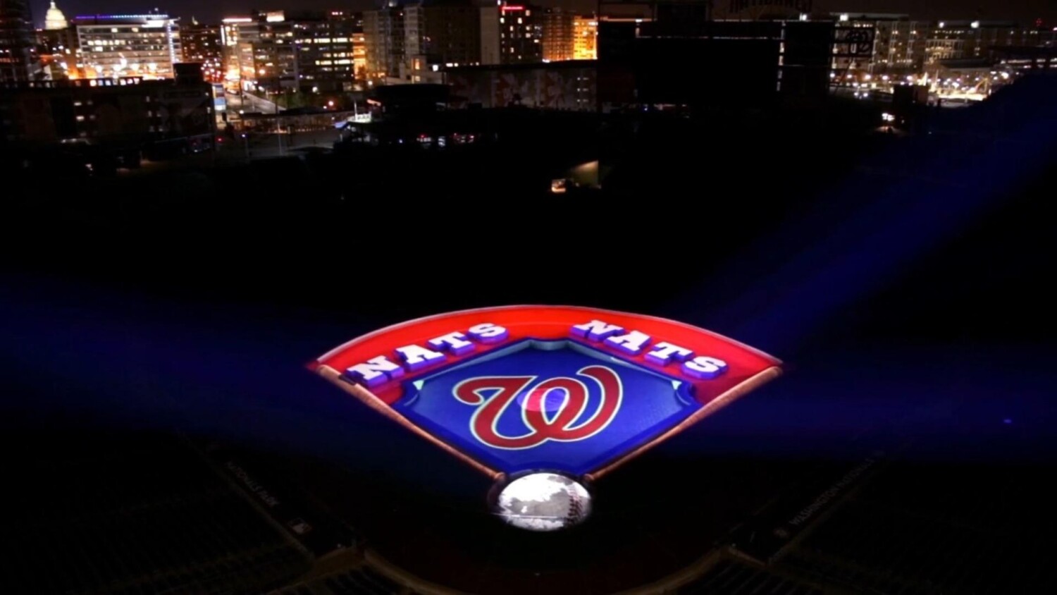 mlb washington nationals baseball field projection mapping (2)