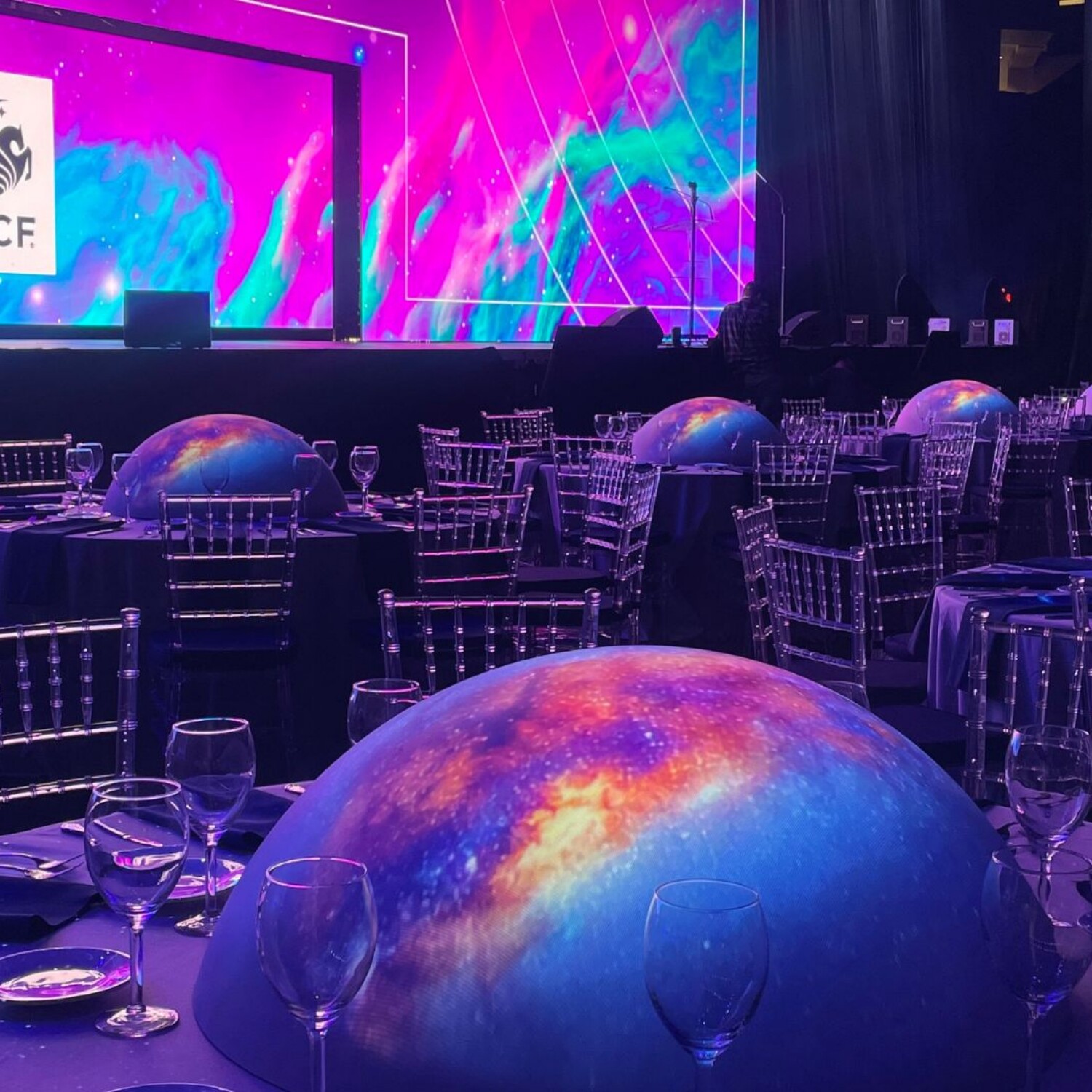 UCF Go for Launch Table Projection Mapping universe