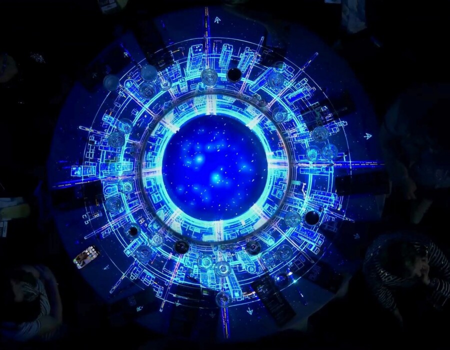 ucf table mapping above blue space
