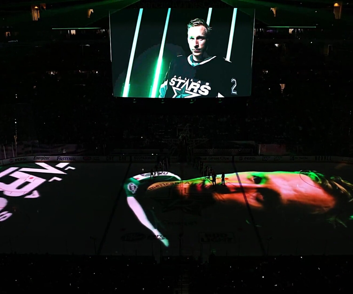 dallas stars plaoff projection mapping show 2026
